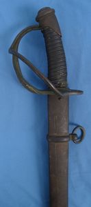 Untouched Confederate Civil War Cavalry Saber With Roman Numeral Numbers …