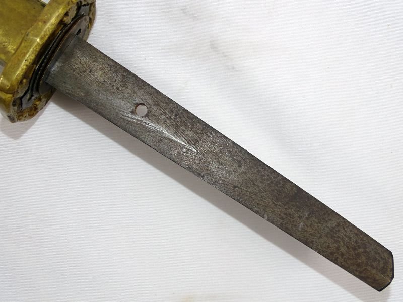 Signed WWII Japanese Army Officer Shin Gunto Sword in Fabric Combat Cover — image 7