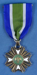 Aztec Club of 1847 Mexican War Veteran's Medal in 14 …