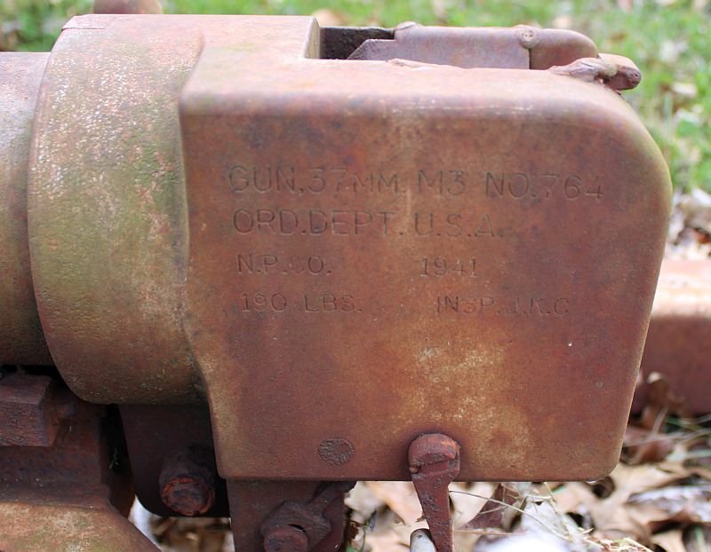 WWII US 37mm M3 Anti Tank Gun Dated 1941 — image 14