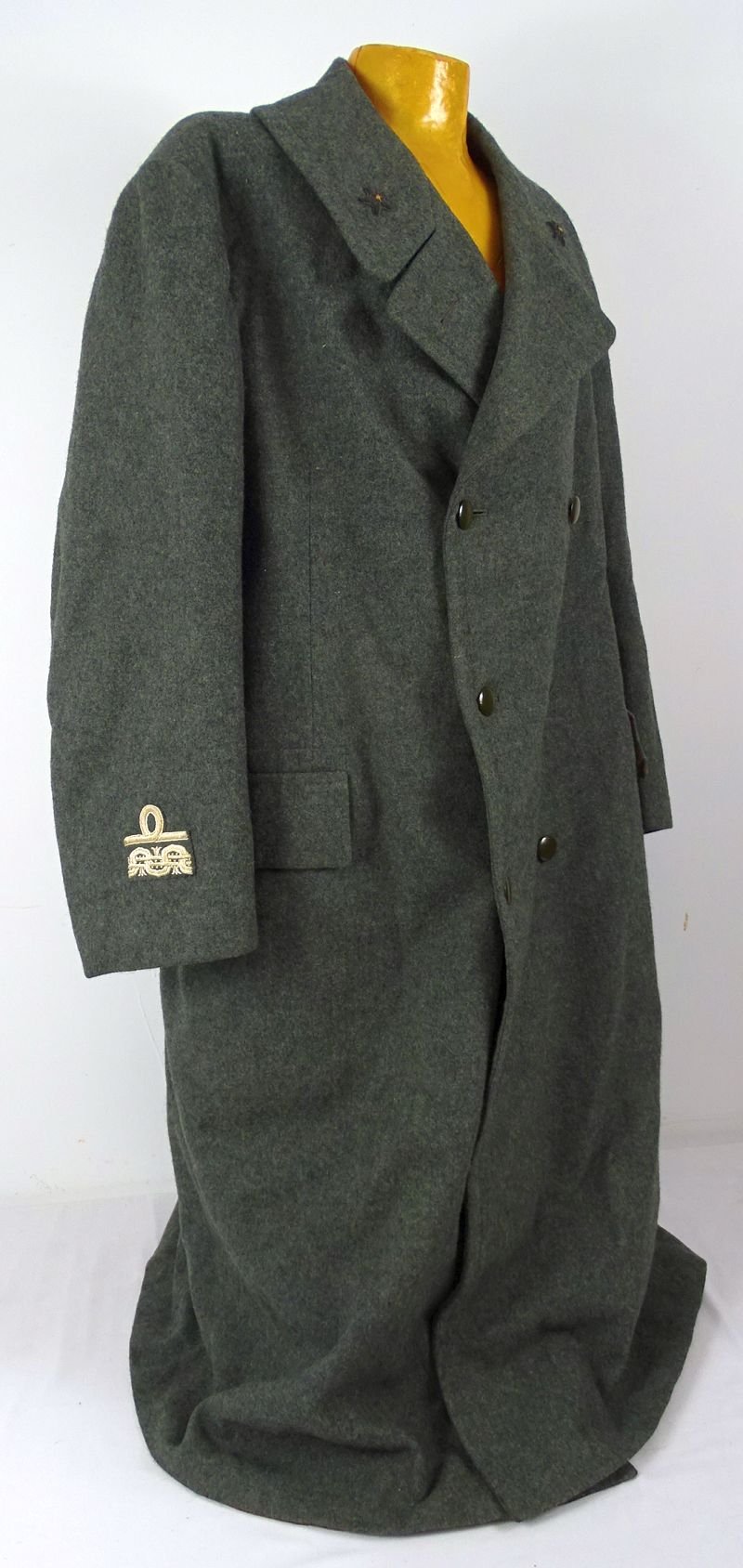 WWII Royal Italian Army Brigadier General Tunic and Matching Overcoat — image 14