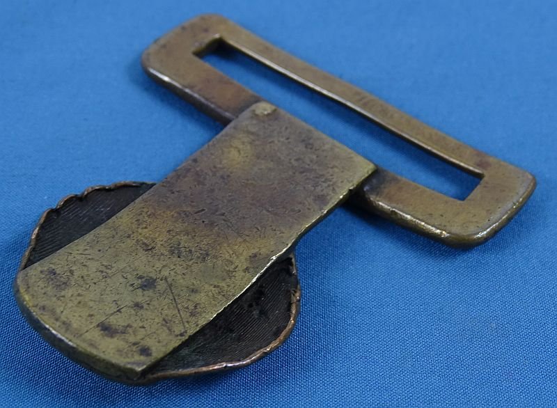 1830's-40's Two Piece Militia American Eagle Belt Plate — image 5