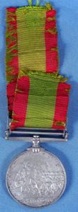 British Named 1878-79-80 Afghanistan Medal 51st Regiment