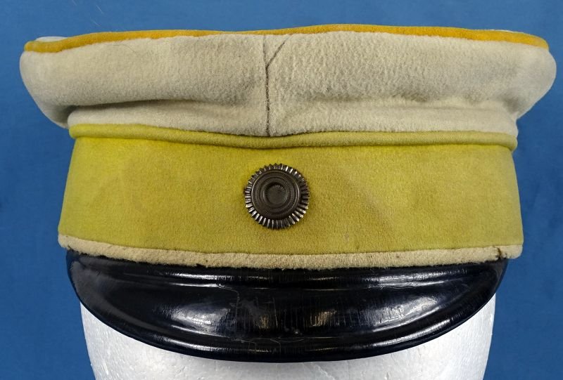 Model 1867 Imperial German 7th (Magdeburg) Cuirassiers Regiment 'von Seydlitz' Officer Schirmmütze Visor Cap — image 2