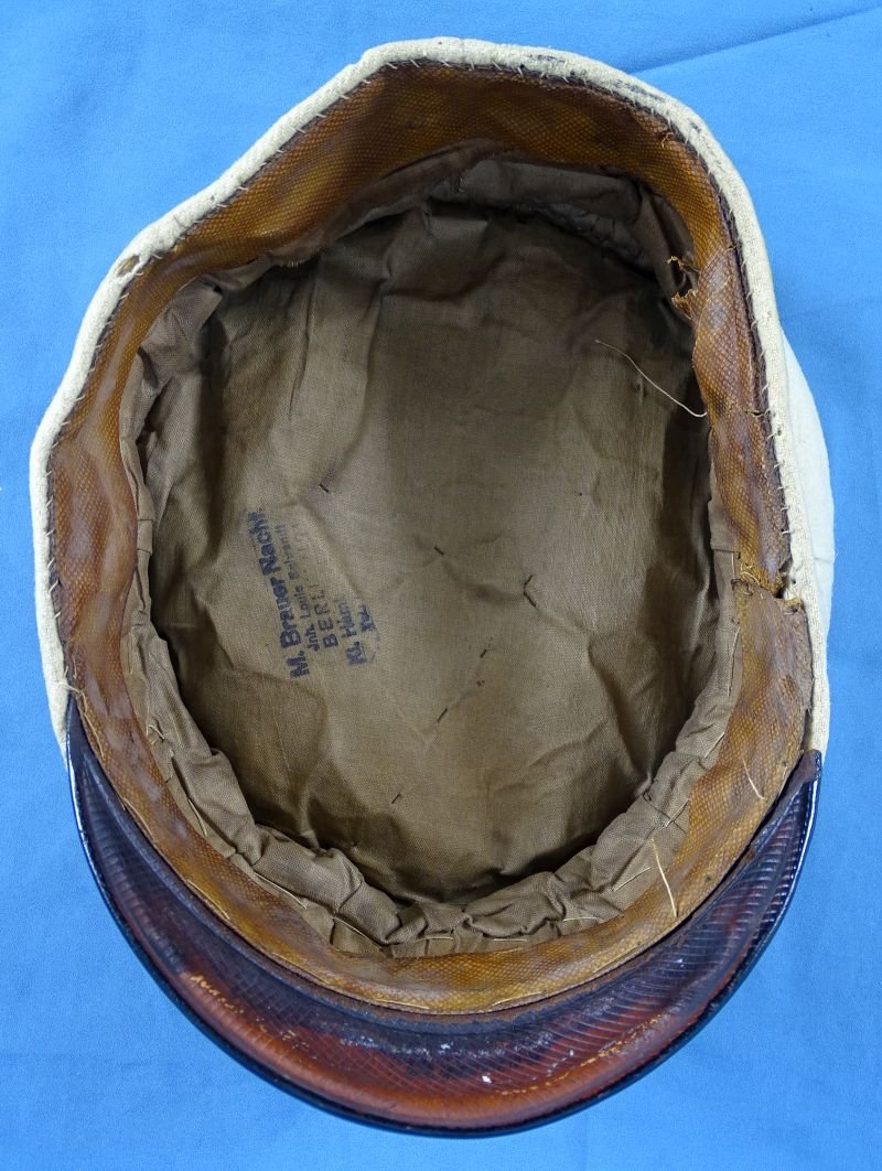 Model 1867 Imperial German 7th (Magdeburg) Cuirassiers Regiment 'von Seydlitz' Officer Schirmmütze Visor Cap — image 7