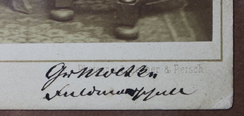 Signed Cabinet Card Photograph of Generalfeldmarschall von Moltke — image 3
