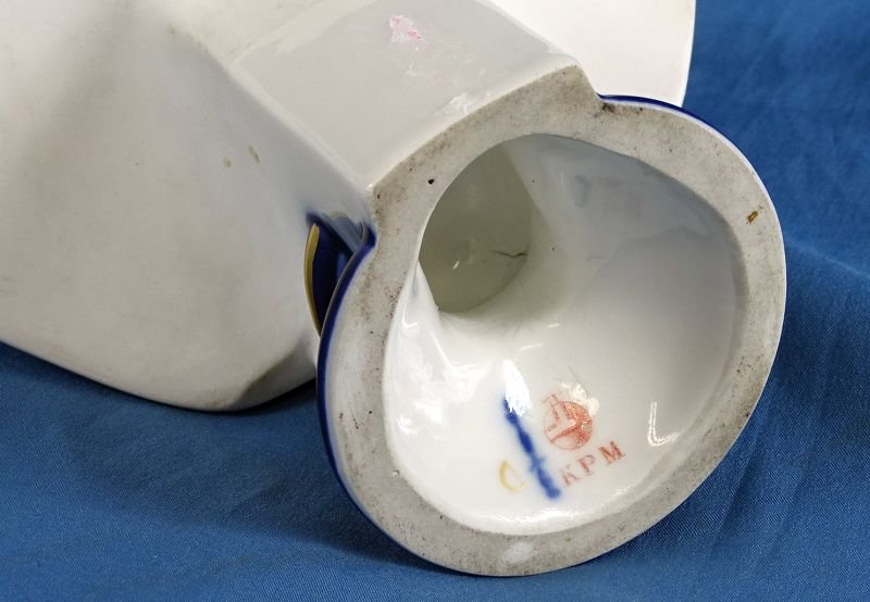 Imperial German KPM Porcelain Bust of Otto Von Bismarck — image 5