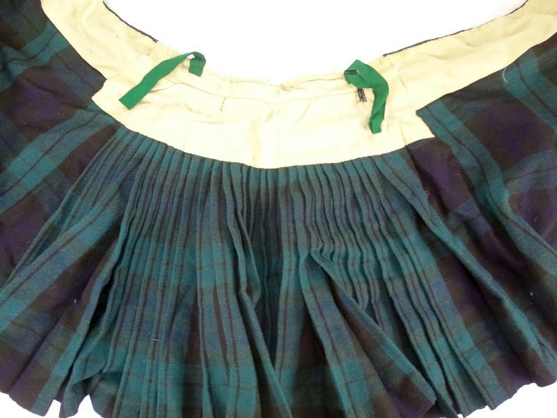 Identified WWI 13th Battalion Black Watch Royal Highlanders of Canada Uniform, Painted Combat Helmet, and Medals Trunk Group — image 15