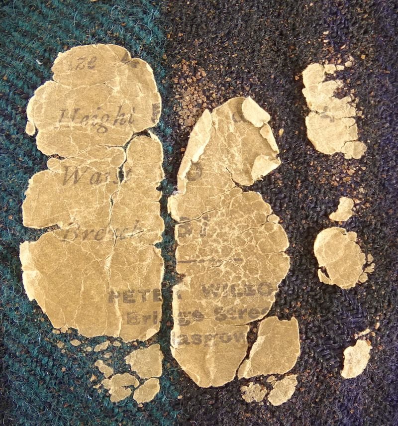 Identified WWI 13th Battalion Black Watch Royal Highlanders of Canada Uniform, Painted Combat Helmet, and Medals Trunk Group — image 16