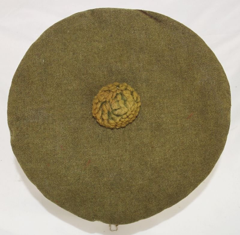 Identified WWI 13th Battalion Black Watch Royal Highlanders of Canada Uniform, Painted Combat Helmet, and Medals Trunk Group — image 25