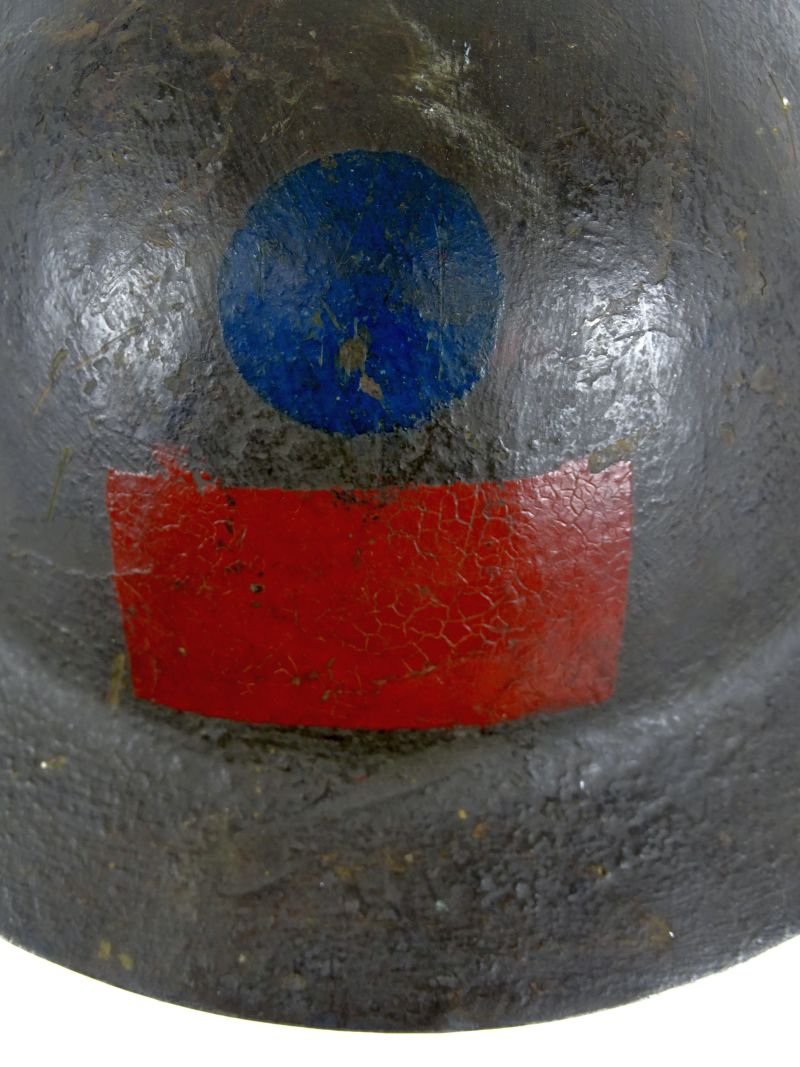 Identified WWI 13th Battalion Black Watch Royal Highlanders of Canada Uniform, Painted Combat Helmet, and Medals Trunk Group — image 31
