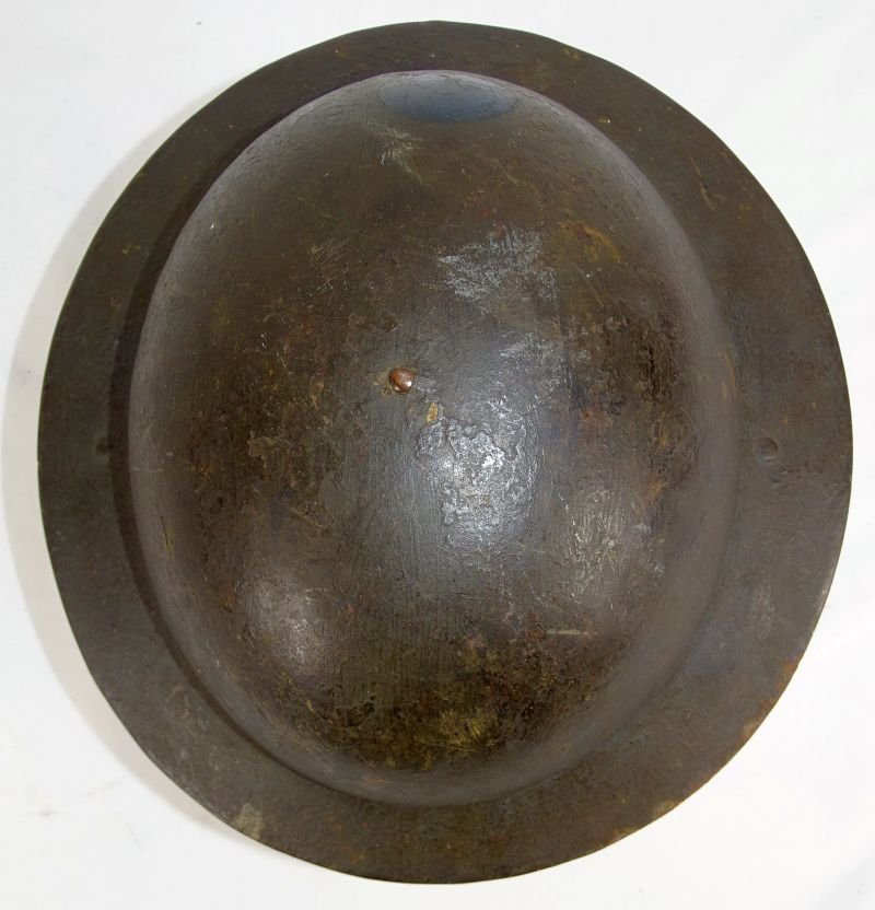 Identified WWI 13th Battalion Black Watch Royal Highlanders of Canada Uniform, Painted Combat Helmet, and Medals Trunk Group — image 33