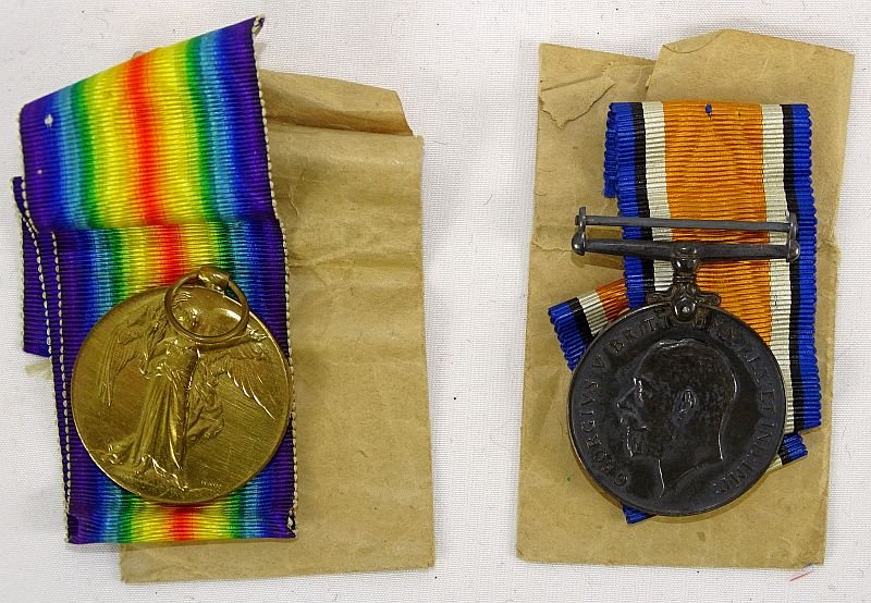 Identified WWI 13th Battalion Black Watch Royal Highlanders of Canada Uniform, Painted Combat Helmet, and Medals Trunk Group — image 37