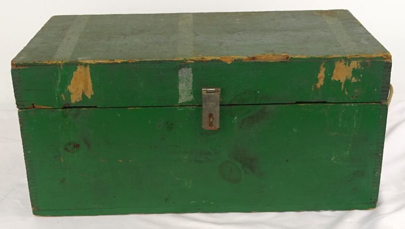 Identified WWI 13th Battalion Black Watch Royal Highlanders of Canada Uniform, Painted Combat Helmet, and Medals Trunk Group — image 42