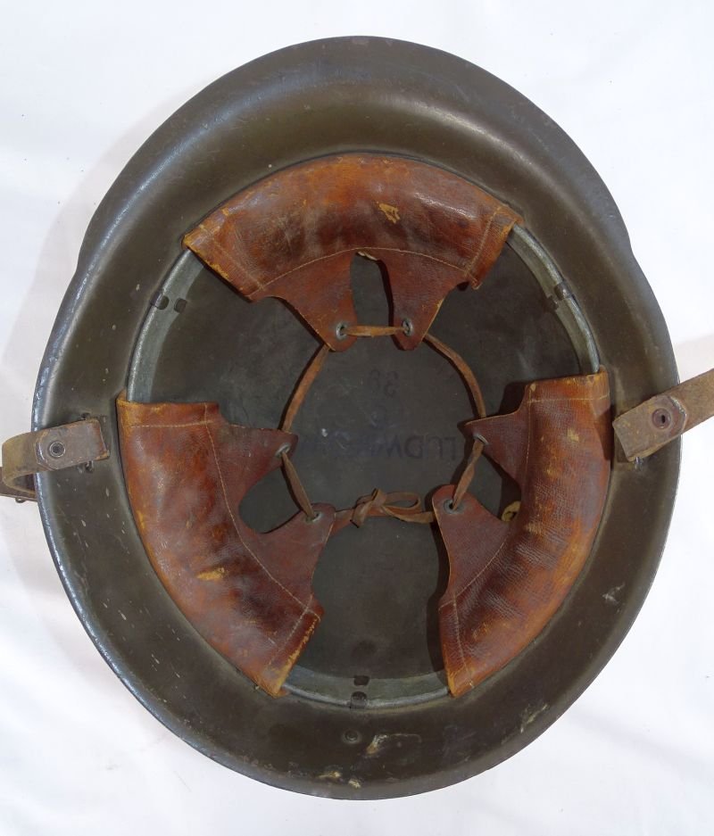 1939 Dated WWII wz. 31 Polish Combat Helmet — image 7