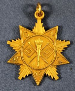 New Jersey National Guard Signal Corps 10K Gold Medal