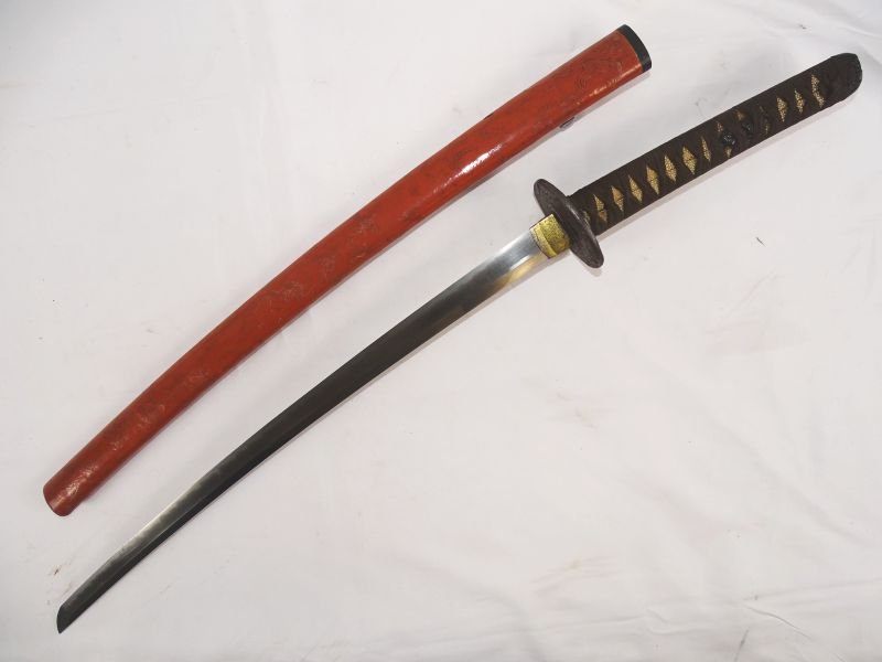 Signed 16th Century Wakizashi in Samurai Mounts — image 2