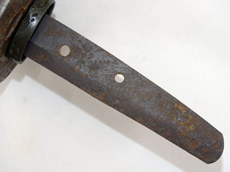Signed 16th Century Wakizashi in Samurai Mounts — image 8