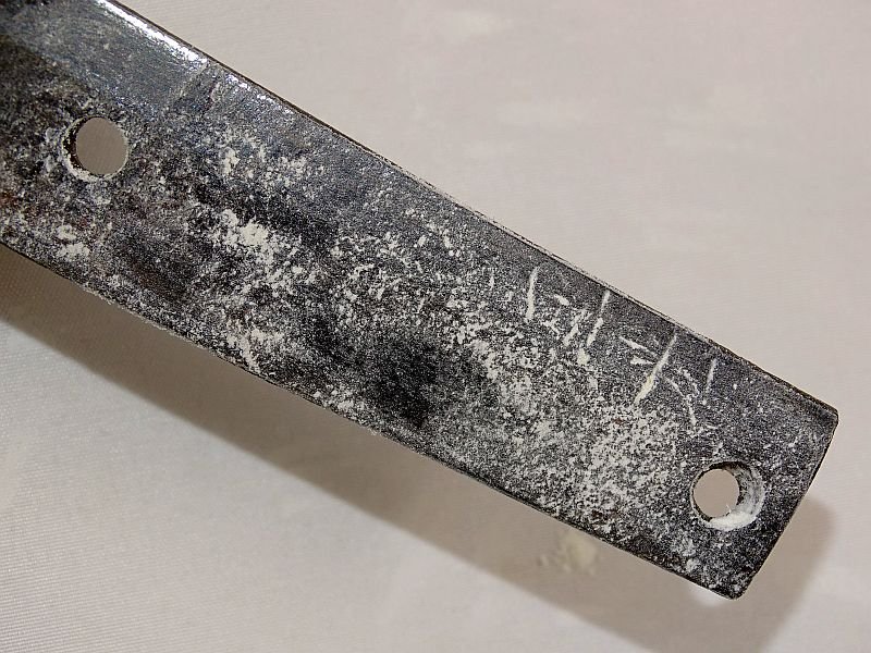 Signed Old Wakizashi Blade in World War II Army Officer Shin Gunto Mounts — image 6