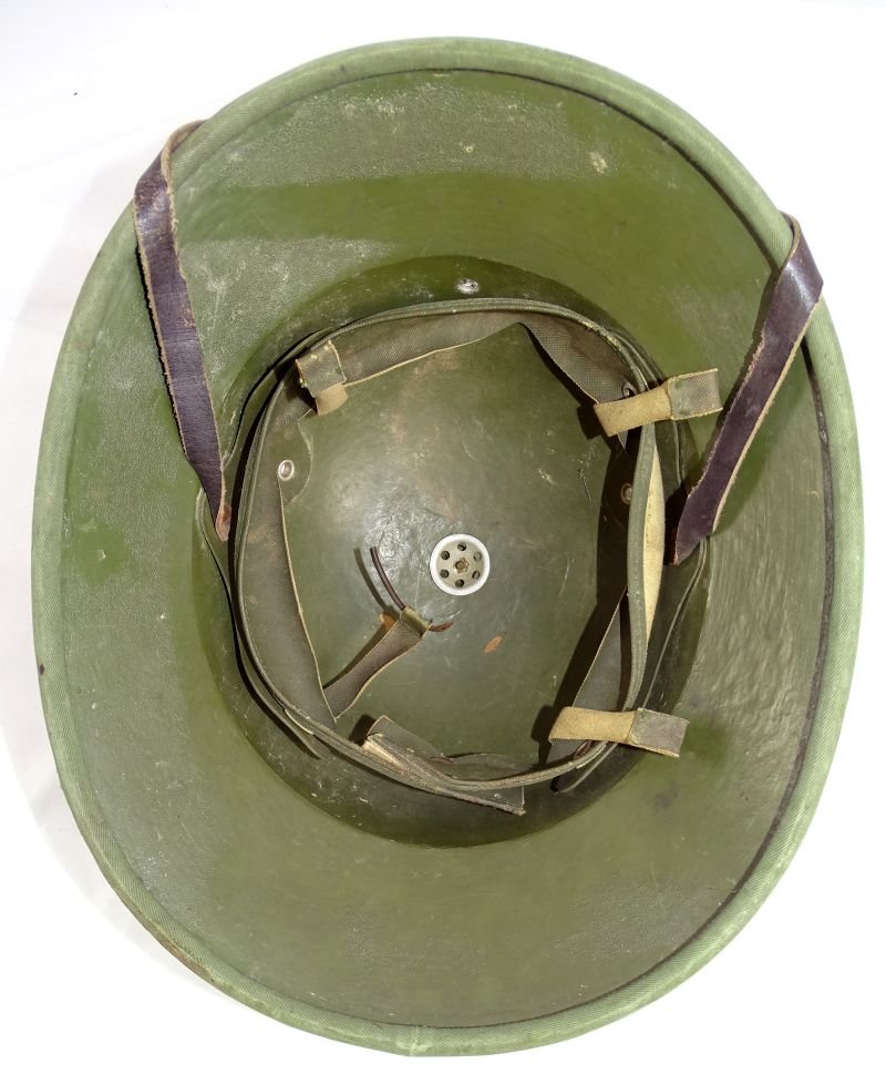 North Vietnamese Army Pith Helmet with Capture Paper and Provenance Document — image 8