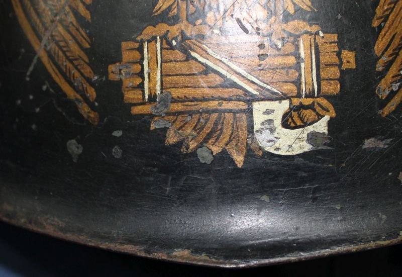 Italian MVSN Fascist General M1933 helmet — image 6