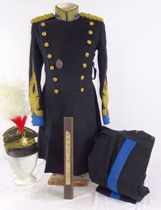 Named WWII Japanese Army Aviation Lieutenant Colonel Full Dress Uniform …