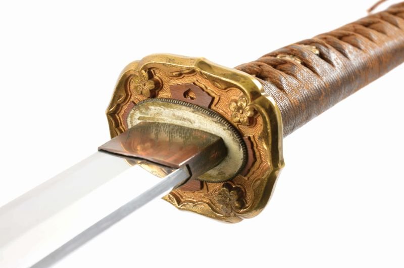 Japanese Manchurian Railway Samurai Sword Dated 1941 In Excellent Condition — image 13