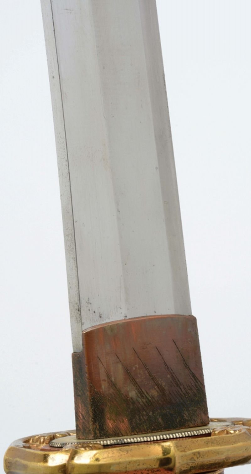 Japanese Manchurian Railway Samurai Sword Dated 1941 In Excellent Condition — image 2