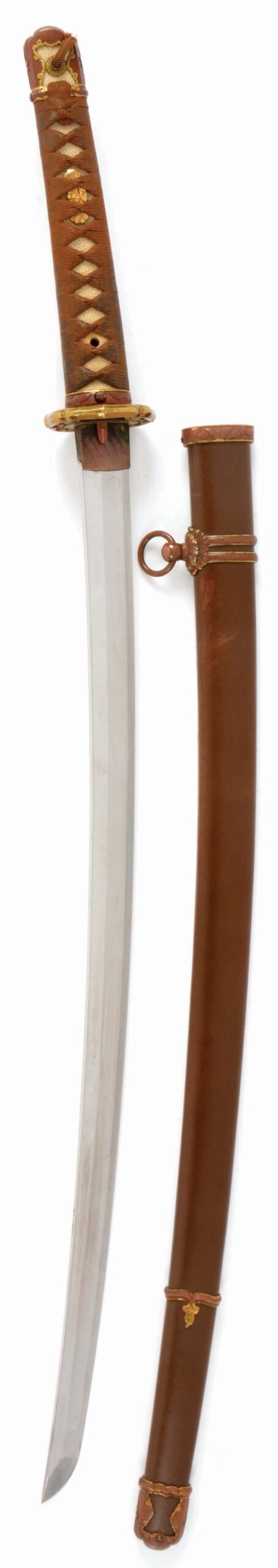 Japanese Manchurian Railway Samurai Sword Dated 1941 In Excellent Condition — image 3