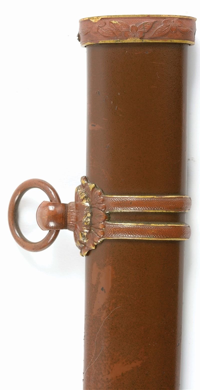 Japanese Manchurian Railway Samurai Sword Dated 1941 In Excellent Condition — image 8