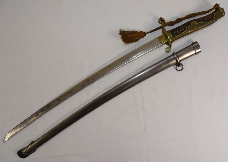WWII Imperial Manchuko Non Commissioned Officer Sword — image 2
