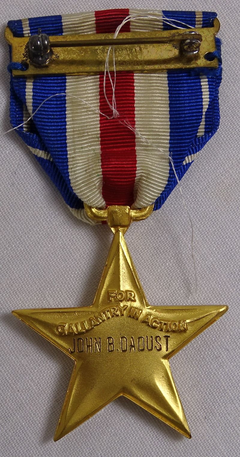 Named and Cased WWII / Korean War Silver Star, Distinguished Flying Cross and Air Medal Aviation Medal Group — image 3