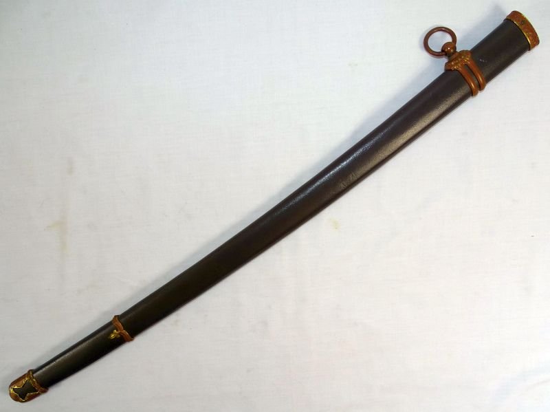 WWII 1944 Dated Army Officer Shin Gunto Sword Signed by Yoshishige — image 11