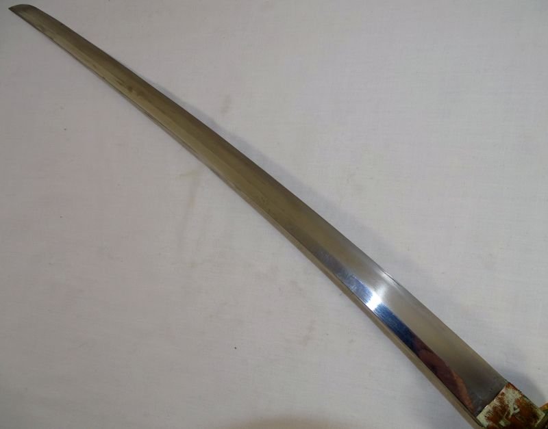 WWII 1944 Dated Army Officer Shin Gunto Sword Signed by Yoshishige — image 7
