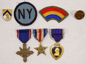 WWI Distinguished Service Cross / Silver Star / WWII Purple …