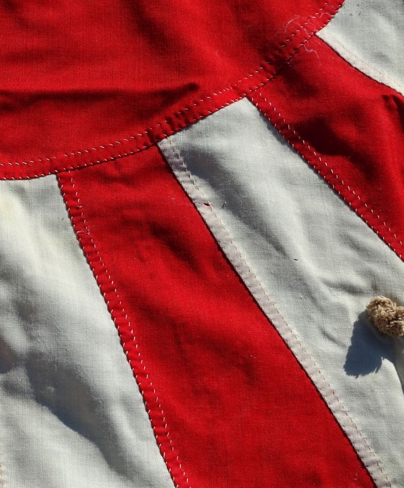 Pair Of WWII Japanese Navy Flags From Destroyer Yakaze — image 7