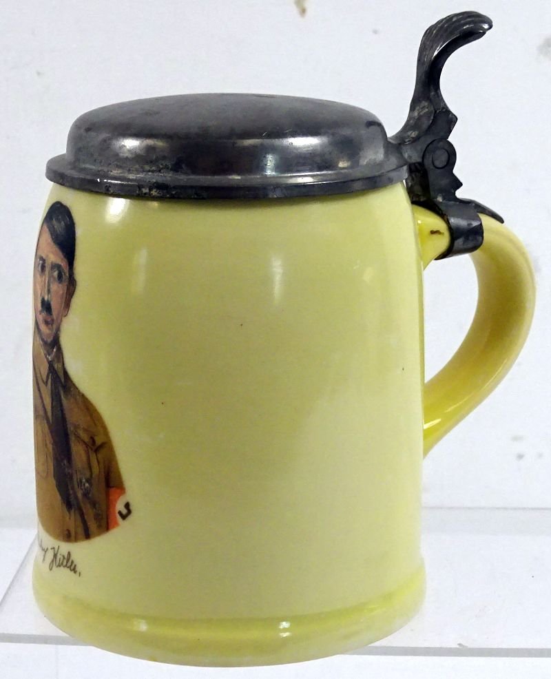 Third Reich Adolf Hitler Patriotic Stein — image 3