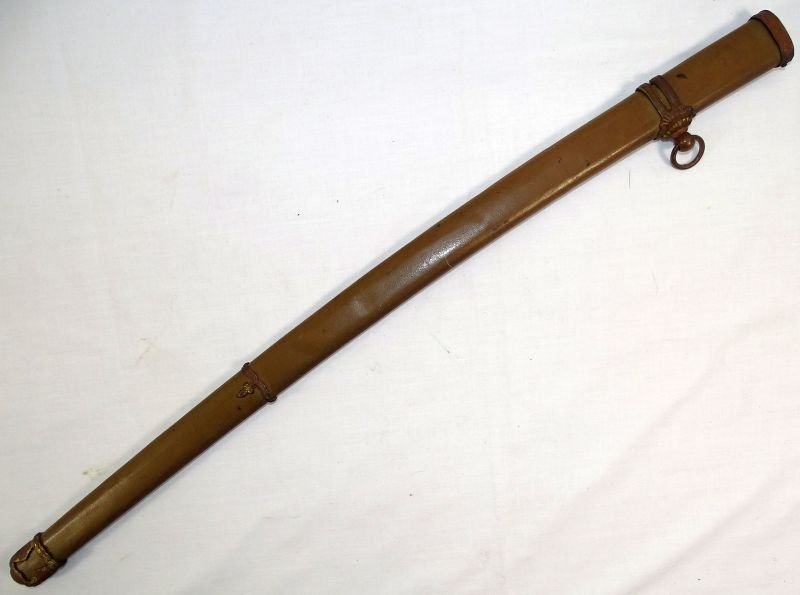 WWII Japanese Army Officer Shin Gunto Sword Signed Kunihiro with G.I. Attribution — image 13