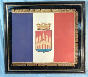 WWI Framed Presentation French Flag