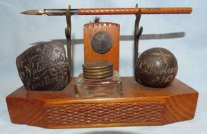 Gettysburg Relic Desk Set