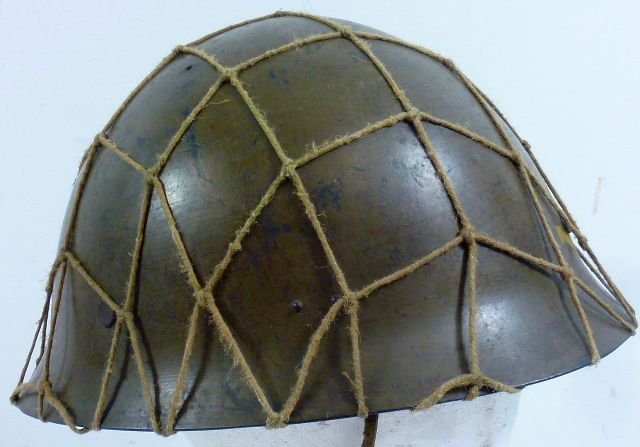 Type 90 Navy Combat Helmet/Camouflage Net — image 2