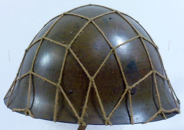 Type 90 Navy Combat Helmet/Camouflage Net — image 4