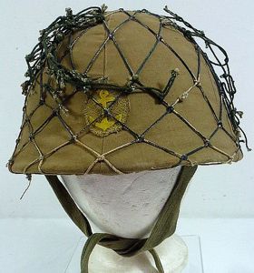 Type 90 Navy Helmet / 1st Model Cover / Camo …