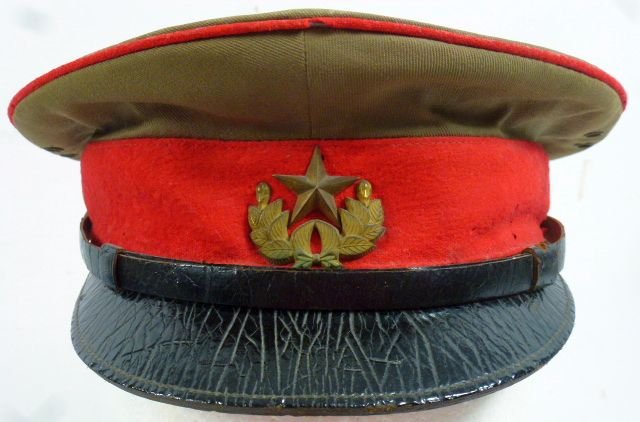 1921 Dated Army Imperial Guard EM/NCO Visor Cap — image 2