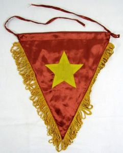 Vietnam War North Vietnamese Pennant