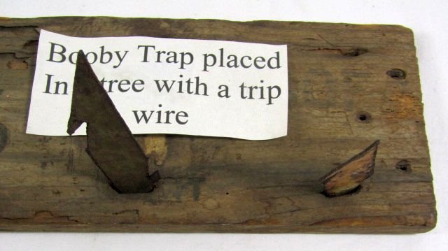 Vietnam War Viet Cong Booby Trap — image 4