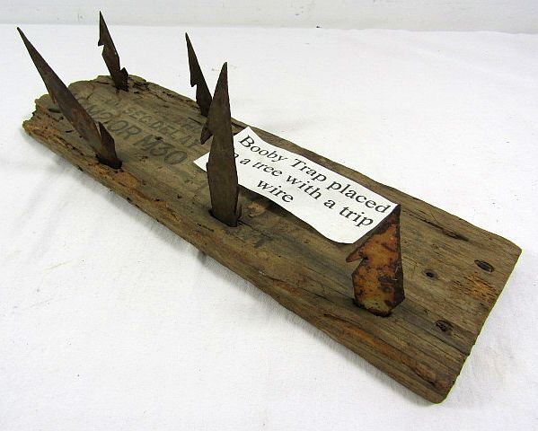 Vietnam War Viet Cong Booby Trap — image 5