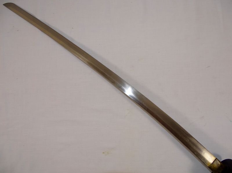 WWII Late War Japanese Army Type 95 Nagoya Arsenal NCO Shin-Gunto Sword — image 4