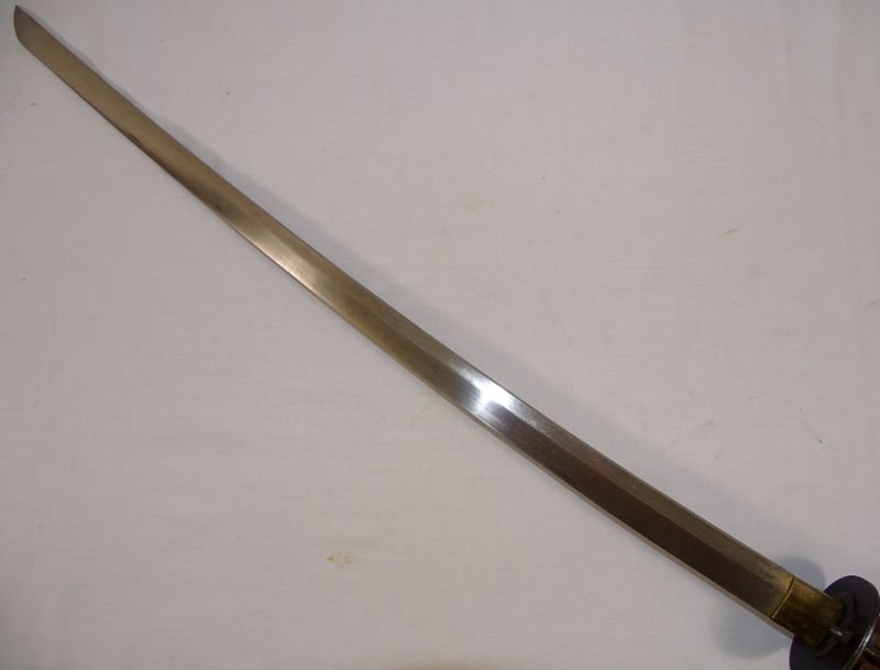 WWII Late War Japanese Army Type 95 Nagoya Arsenal NCO Shin-Gunto Sword — image 5