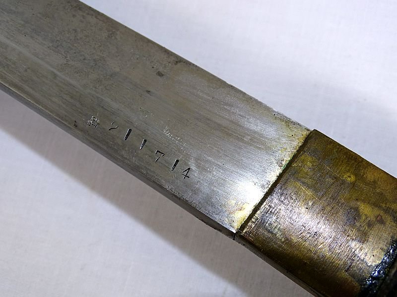 WWII Late War Japanese Army Type 95 Nagoya Arsenal NCO Shin-Gunto Sword — image 6
